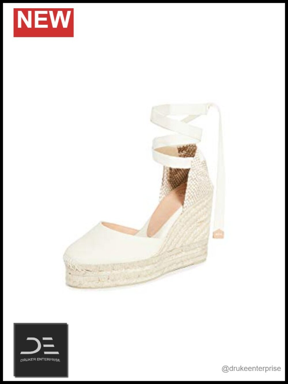 Women's Canvas Wedge Espadrilles Ankle Strap Platform Shoes